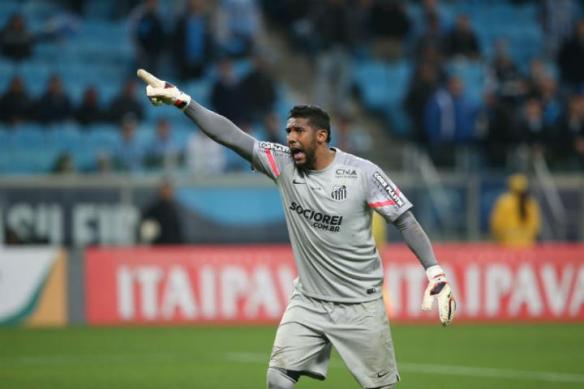 Goleiro Aranha denuncia a agressão da torcida. Foto: Reprodução.