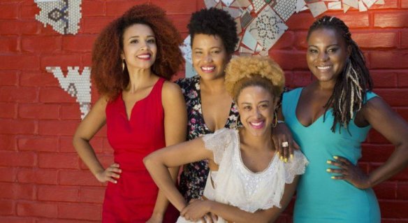 Foto divulgação da polêmica série de Miguel Falabella "Sexo e as nega". Foto: Divulgação/Globo.